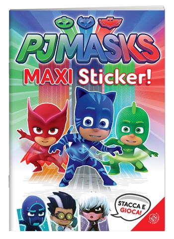 Superpigiamini. Maxi sticker. Pj Masks. Con adesivi. Ediz. a colori  - Libro La Coccinella 2017 | Libraccio.it