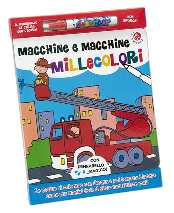 Macchine e macchine millecolori. Ediz. a colori. Con gadget - Agnese Gomboli - Libro La Coccinella 2018, Magici colori | Libraccio.it