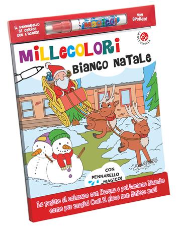 Millecolori bianco Natale. Ediz. a colori. Con gadget - Gabriele Clima, Agnese Gomboli - Libro La Coccinella 2019, Magici colori | Libraccio.it