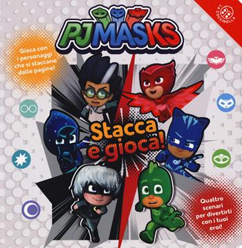 Stacca e gioca! Pj Masks. Ediz. a colori  - Libro La Coccinella 2019 | Libraccio.it