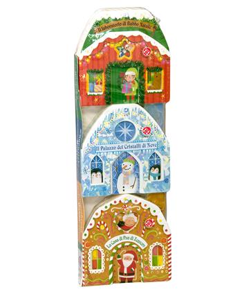 Le mie casette di Natale: La Casa di Pan di Zenzero-Il Laboratorio di Babbo Natale-Il Palazzo dei Cristalli di Neve. Ediz. a colori  - Libro La Coccinella 2019, Fuori collana | Libraccio.it