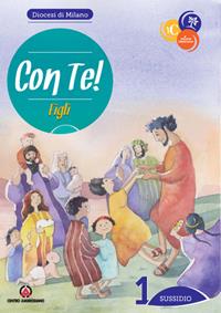 Con te!. Vol. 1: Figli. Sussidio  - Libro Centro Ambrosiano 2015 | Libraccio.it