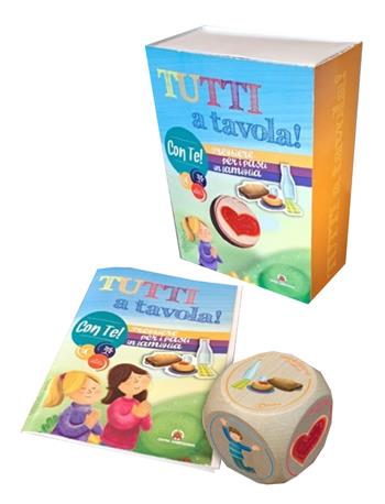 Tutti a tavola! Preghiere per i pasti in famiglia. Con dado in legno  - Libro Centro Ambrosiano 2024, Iniziazione cristiana | Libraccio.it