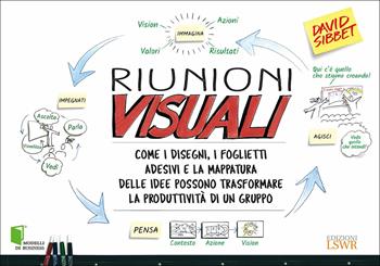 Riunioni visuali. Come i disegni, i foglietti adesivi e la mappatura delle idee possono trasformare la produttività di un gruppo. Ediz. illustrata - David Sibbet - Libro Edizioni LSWR 2018, Modelli di business | Libraccio.it