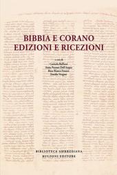 Bibbia e Corano. Edizioni e ricezioni