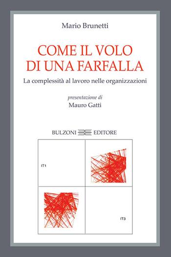 Come il volo di una farfalla. La complessità al lavoro nelle organizzazioni - Mario Brunetti - Libro Bulzoni 2017 | Libraccio.it