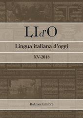 LI d'O. Lingua italiana d'oggi (2018). Vol. 15