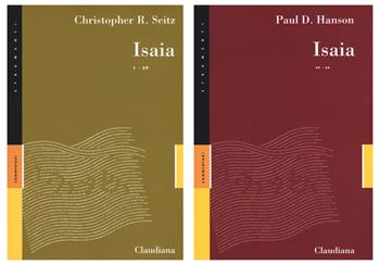 Isaia 1-39-Isaia 40-66 - Christopher Seitz, Paul D. Hanson - Libro Claudiana 2019, Strumenti. Commentari | Libraccio.it