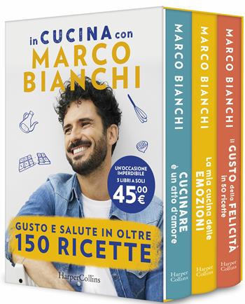 In cucina con Marco Bianchi. Cofanetto - Marco Bianchi - Libro HarperCollins Italia 2019 | Libraccio.it