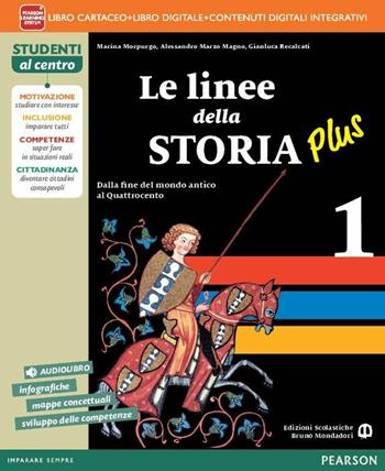 Linee della storia plus. Con e-book. Con espansione online. Vol. 1 - Marina Morpurgo, Alessandro Marzo Magno, Gianluca Recalcati - Libro Edizioni Scolastiche Bruno Mondadori 2015 | Libraccio.it