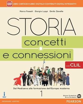 Storia. Concetti e connessioni. Con CLIL. Vol. 1 - Marco Fossati, Giorgio Luppi, Emilio Zanette - Libro Edizioni Scolastiche Bruno Mondadori 2015 | Libraccio.it