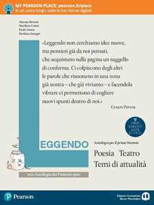 Image of Leggendo. Antologia italiana. Poesia e teatro. Con antologia dei ...