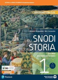 Gli snodi della storia. Con CLIL. Per il triennio delle Scuole superiori. Con e-book. Con espansione online. Vol. 1: Dal Mille alla metà del Seicento - Giovanni Borgognone, Dino Carpanetto - Libro Edizioni Scolastiche Bruno Mondadori 2020 | Libraccio.it