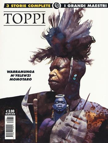 Warramunga-M'Felewzi-Momotaro - Sergio Toppi - Libro Editoriale Cosmo 2018, I grandi maestri | Libraccio.it