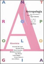 Antropologia (2008). Vol. 11: Giustizia.