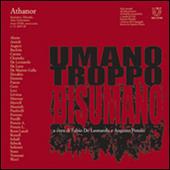 Athanor (2008). Vol. 11: Umano troppo disumano.
