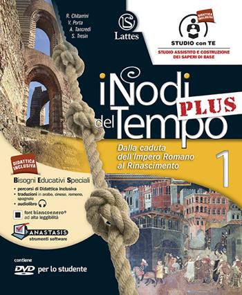 I nodi del tempo plus. Tavole illustrate-Mi preparo per l'interrogazione. Con CD-ROM. Con DVD-ROM. Con e-book. Con espansione online. Vol. 1: Dalla caduta dell'impero romano al Rinascimento - Roberta Chitarrini, Valeria Porta, Anna Tancredi - Libro Lattes 2015 | Libraccio.it