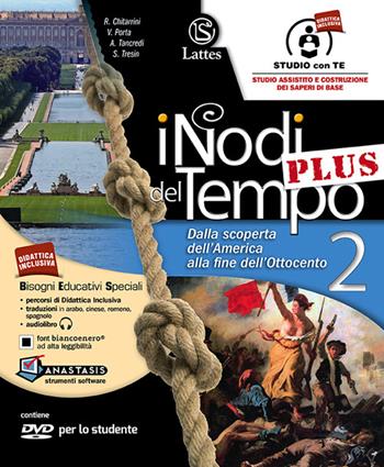 I nodi del tempo plus. Carte storiche-Tavole illustrate-Mi preparo per l'interrogazione. Per la Scuola media. Con CD-ROM. Con DVD-ROM. Vol. 2: Dalla scoperta dell'America alla fine dell'Ottocento - Roberta Chitarrini, Valeria Porta, Anna Tancredi - Libro Lattes 2015 | Libraccio.it
