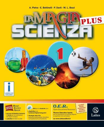 La magia della scienza plus. Mi preparo-Quaderno competenze-Tavole illustrate-Quaderno competenze. Per la Scuola media. Con DVD-ROM. Vol. 1 - Antonella Pietra, Emanuela Bottinelli, Patrizia Davit - Libro Lattes 2016 | Libraccio.it