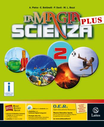 La magia della scienza plus. Con DVD-ROM. Con e-book. Con espansione online. Vol. 2 - Antonella Pietra, Emanuela Bottinelli, Patrizia Davit - Libro Lattes 2016 | Libraccio.it