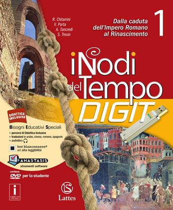 I nodi del tempo. Con e-book. Con espansione online. Con 6 libri: Carte storiche-Tavole-Mi preparo per l'interrogazione-Antiche civiltà-Cittadinanza-Quaderno delle competenze. Vol. 1: Dalla caduta dell'impero romano al Rinascimento - Roberta Chitarrini, Valeria Porta, Anna Tancredi - Libro Lattes 2017 | Libraccio.it