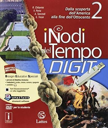 I nodi del tempo. Con e-book. Con espansione online. Con 3 libri: Carte storiche-Tavole-Mi preparo per l'interrogazione. Vol. 2: Dalla scoperta dell'America alla fine dell'Ottocento - Roberta Chitarrini, Valeria Porta, Anna Tancredi - Libro Lattes 2017 | Libraccio.it