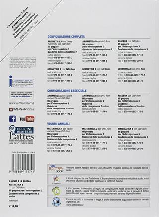 Il genio e la regola. Aritmetica B . Con e-book. Con espansione online. Con Libro: Mi preparo per l'intterogazione. Vol. 2 - Gabriella Bonola, Ilaria Forno, Costanza Cossu - Libro Lattes 2017 | Libraccio.it