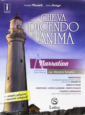 Che va dicendo a l'anima. Per il biennio delle Scuole superiori. Con ebook. Con espansione online. Vol. A: Narrativa - Concetta Mondello, Enrica Lavazza - Libro Lattes 2018 | Libraccio.it
