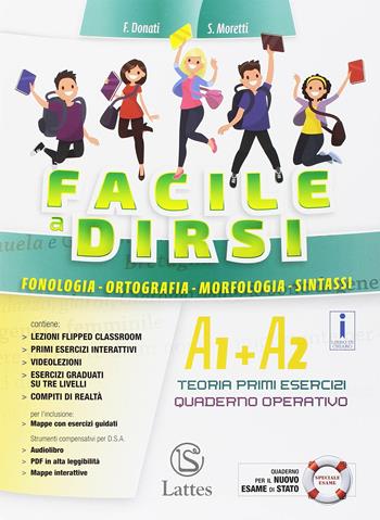 Facile a dirsi. Con Prove d'ingresso, Quaderno operativo per la preparazione al nuovo esame di Stato, Mi preparo per l'interrogazione. Con ebook. Con espansione online. Vol. A: Teoria e primi esercizi. Quaderno operativo - F. Donati, S. Moretti - Libro Lattes 2018 | Libraccio.it