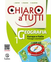 Chiaro a tutti geografia. Con e-book. Con Contenuto digitale per accesso on line: Regioni d'Italia. Con Libro: Atlante. Vol. 1