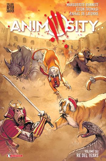 Animosity. Vol. 6: Re del Texas - Marguerite Bennett, Rafael de Latorre - Libro SaldaPress 2021, Aftershock | Libraccio.it