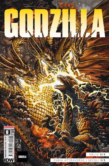 Godzilla. Vol. 8: Oblio-Furia attraverso i secoli. - John Layman - Libro SaldaPress 2021 | Libraccio.it