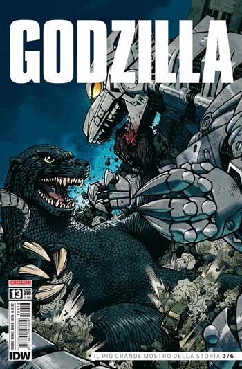 Godzilla. Vol. 13: Il più grande mostro della storia 3/6 - Jason Ciaramella, Tracy Marsh, Eric Powell - Libro SaldaPress 2021 | Libraccio.it