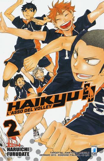 Haikyu!!. Vol. 2 - Haruichi Furudate - Libro Star Comics 2014, Target | Libraccio.it