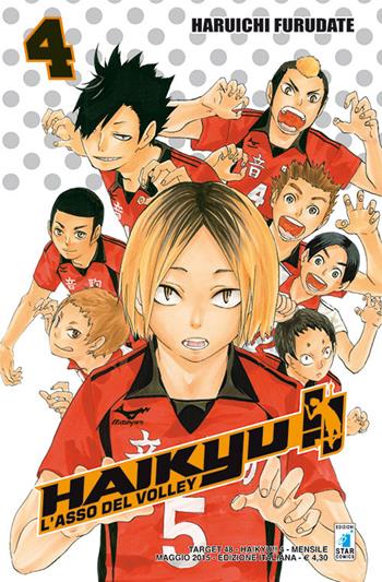 Haikyu!!. Vol. 4 - Haruichi Furudate - Libro Star Comics 2016, Target | Libraccio.it