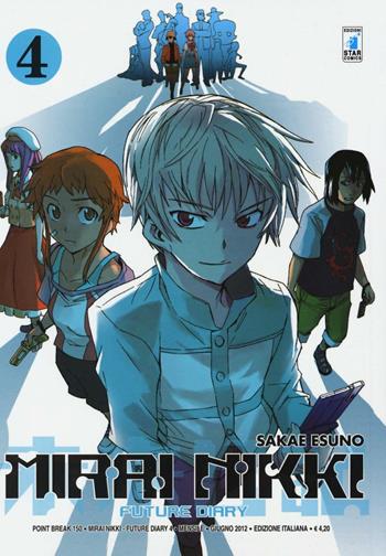 Mirai Nikki. Future diary. Vol. 4 - Esuno Sakae - Libro Star Comics 2012, Point break | Libraccio.it