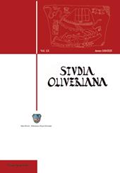 Studia Oliveriana. Quarta serie. Vol. 1