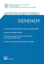 Master per giuristi d'impresa vol. 32-33-34-35