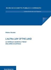 L'altra law of the land. La famiglia giuridica «mista» dell'Africa australe