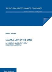 L' altra law of the land. La famiglia giuridica «mista» dell'Africa australe