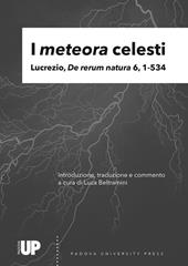 I meteora celesti. Lucrezio, De rerum natura 6, 1-534