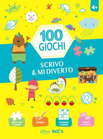 Scrivo & mi diverto. 100 giochi. Ediz. a colori  - Libro Chiara Edizioni 2021, Libri delle attività | Libraccio.it
