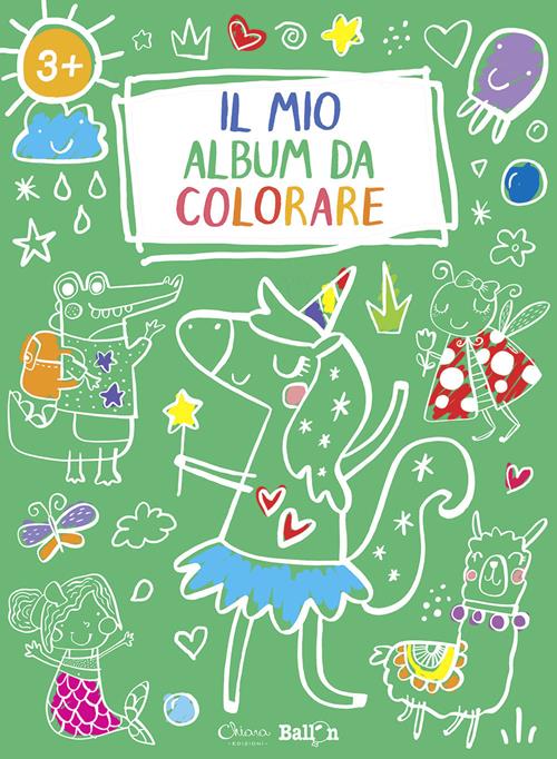 Unicorno. Il mio album da colorare 3+. Ediz. a colori - Libro