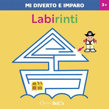 Labirinti. Mi diverto e imparo. Ediz. a colori  - Libro Chiara Edizioni 2021, Libri delle attività | Libraccio.it