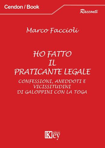 Ho fatto il praticante legale. Confessioni, aneddoti e vicissitudini di galoppini con la toga - Marco Faccioli - Libro Key Editore 2015, Racconti | Libraccio.it