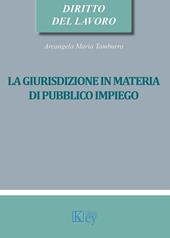 La giurisdizione in materia di pubblico impiego