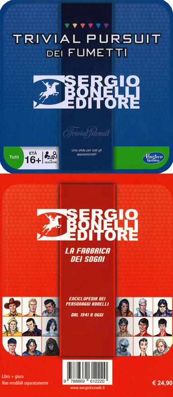 La fabbrica dei sogni. Enciclopedia dei personaggi Bonelli dal 1941 a oggi. Con Gioco  - Libro Sergio Bonelli Editore 2017 | Libraccio.it