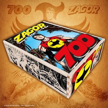 Zagor 700. Box legno. Con scacchiera e pedine - Guido Nolitta, Giorgio Giusfredi - Libro Sergio Bonelli Editore 2023 | Libraccio.it