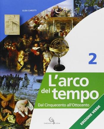 L' arco del tempo. Ediz. verde. Con CD-ROM. Con espansione online. Vol. 2: Dal Cinquecento all'Ottocento. - Elisa Carotti - Libro Garzanti Scuola 2008 | Libraccio.it