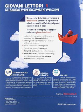 Giovani lettori-Giovani scrittori. Per la Scuola media. Con 2 espansioni online. Con DVD-ROM. Vol. 1 - A. Corti, A. T. Canobbio, M. Franzini - Libro Garzanti Scuola 2018 | Libraccio.it